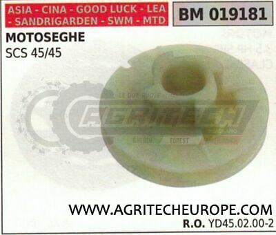 YD4502002 PULEGGIA AVVIAMENTO MOTOSEGA ASIA CINA SANDRIGARDEN MTD SWM SCS 45/45