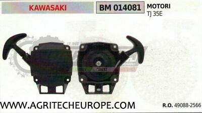 490882566 CARTER AVVIAMENTO COMPLETO AVVIATORE MOTORE KAWASAKI TJ 35E