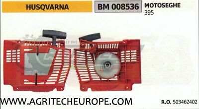 503462402 CARTER AVVIAMENTO AVVIATORE COMPLETO MOTOSEGA HUSQVARNA 395