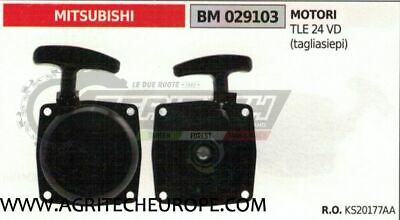 KS20177A CARTER AVVIAMENTO COMPLETO TAGLIASIEPE MOTORE MITSUBISHI TLE 24 VD