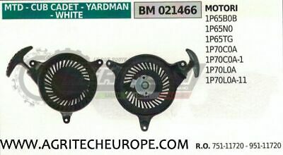 CARTER AVVIAMENTO COMPLETO MOTORE MTD CUBCADET YARDMAN WHITE 1P70C0A 1P70L0A