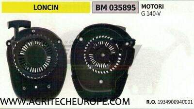 193490094001 CARTER AVVIAMENTO AVVIATORE COMPLETO MOTORE LONCIN G 140-V
