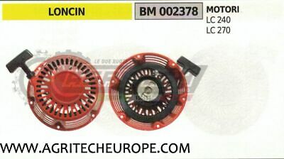 CARTER AVVIAMENTO AVVIATORE COMPLETO MOTORE LONCIN LC 240 270