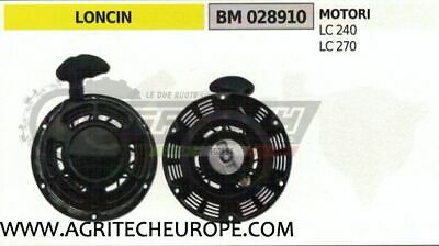 CARTER AVVIAMENTO AVVIATORE COMPLETO MOTORE LONCIN LC 240 270