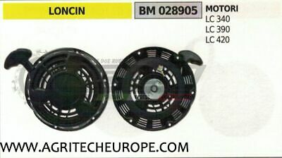 CARTER AVVIAMENTO AVVIATORE COMPLETO MOTORE LONCIN LC 340 390 420