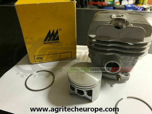 229714 KIT CILINDRO E PISTONE COMPLETO Mcculloch TITAN 70 MODELLO OR ORIGINALE