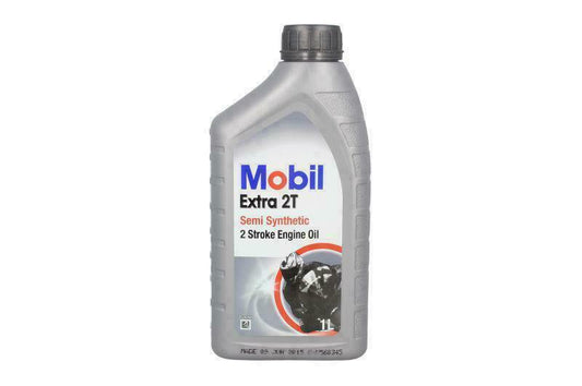 1L OLIO MOTO SCOOTER MOTORE 2T SEMI SINTETICO MOBIL EXTRA 2T