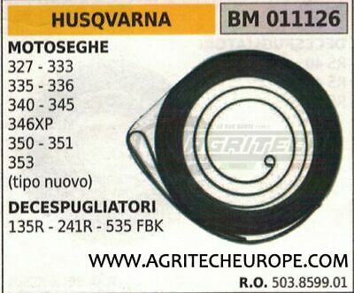 503859901 MOLLA AVVIAMENTO DECESPUGLIATORE HUSQVARNA 135R 241R 535FBK