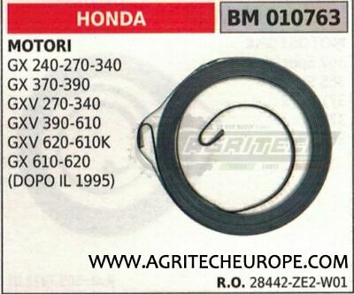 28442ZE2W01 MOLLA AVVIAMENTO MOTORE HONDA GX 240 270 340 370 390 GXV 270 340 390