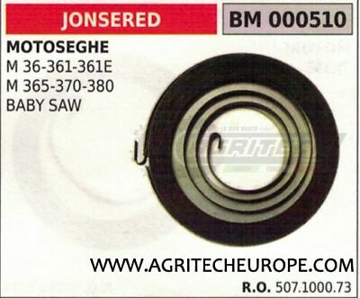 507100073 MOLLA AVVIAMENTO MOTOSEGA JONSERED M 36 361 361E 365 370 380 BABY SAW