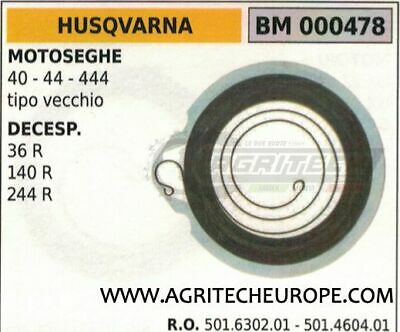 501630201 501460301 MOLLA AVVIAMENTO MOTOSEGA HUSQVARNA 40 44 444