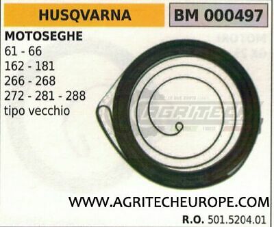 501520401 MOLLA AVVIAMENTO MOTOSEGA HUSQVARNA 61 66 162 181 266 268 272 281 288