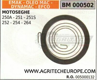 005000132 MOLLA AVVIAMENTO MOTOSEGA DYNAMAC EFCO OLEOMAC 250A 251 251S 252 254