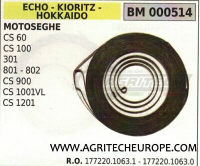 17722010631 17722010630 MOLLA AVVIAMENTO MOTOSEGA KIORITZ ECHO 301 801 802 CS 60