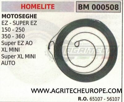 65107 56107 MOLLA AVVIAMENTO MOTOSEGA HOMELITE SUPER XL MINI AUTO EZ AO