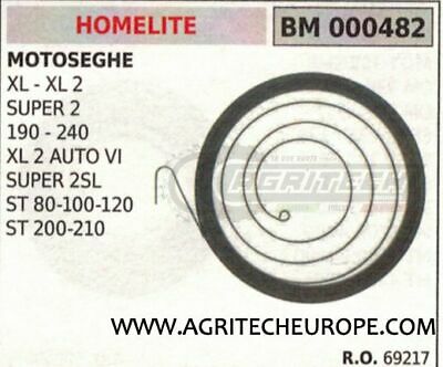 69217 MOLLA AVVIAMENTO MOTOSEGA HOMELITE XL XL2 SUPER2 190 240 XL2AUTO 2SL