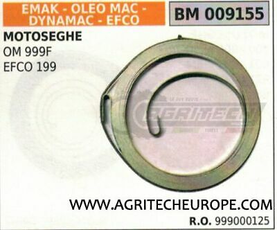 999000125 MOLLA AVVIAMENTO MOTOSEGA DYNAMAC OLEOMAC 999F EFCO 199