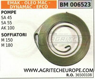 36500108 MOLLA AVVIAMENTO SOFFIATORE DYNAMAC EFCO OLEOMAC M 150 180