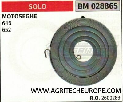 2600283 MOLLA AVVIAMENTO COMPLETA MOTOSEGA SOLO 646 652
