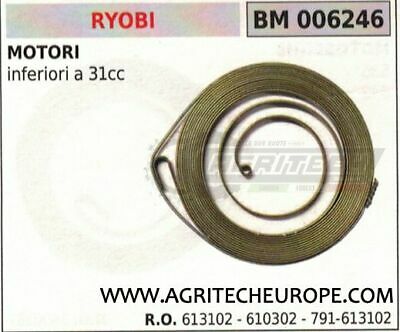 613102 610302 791613102 MOLLA AVVIAMENTO MOTORE RYOBI INFERIORI A 31cc