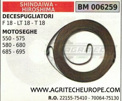 7006475130 MOLLA AVVIAMENTO DECESPUGLIATORE SHINDAIWA HIROSHIMA F18 LT18 T18