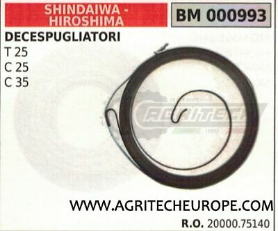 2000075140 MOLLA AVVIAMENTO DECESPUGLIATORE SHINDAIWA HIROSHIMA T25 C25 C35