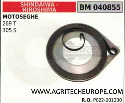 P022001330 MOLLA AVVIAMENTO MOTOSEGA SHINDAIWA HIROSHIMA 269T 305S