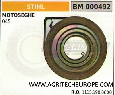 11151900600 MOLLA AVVIAMENTO COMPLETA MOTOSEGA STIHL 045