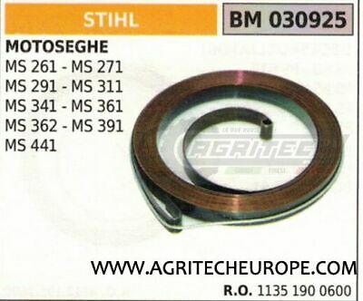 11351900600 MOLLA AVVIAMENTO MOTOSEGA STIHL MS 362 361 391 392 441