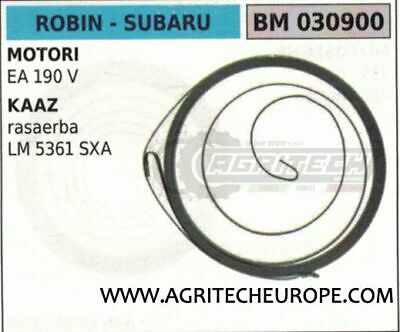MOLLA AVVIAMENTO MOTORE ROBIN SUBAR EA190V