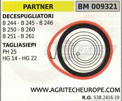 538241619 MOLLA AVVIAMENTO TAGLIASIEPI TOSASIEPE PARTNER PH25 HG14 HG22