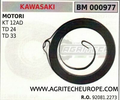 920812273 MOLLA AVVIAMENTO MOTORE KAWASAKI KT 12AD.  TD24 TD33