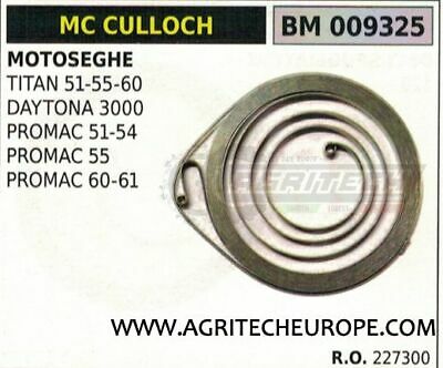 227300 MOLLA AVVIAMENTO MOTOSEGA MCCULLOCH TITAN 51 55 60 DAYTONA 3000