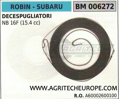 A60002600100 MOLLA AVVIAMENTO DECESPUGLIATORE ROBIN SUBAR NB 16F 15.4cc