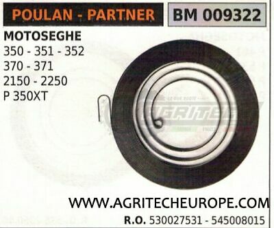 545008015 MOLLA AVVIAMENTO MOTOSEGA POULAN PARTNER 350 351 352 370 371 2150 2250
