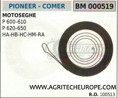 100513 MOLLA AVVIAMENTO MOTOSEGA PIONEER COMER P 600 610 610 650 HA HB HC HM RA