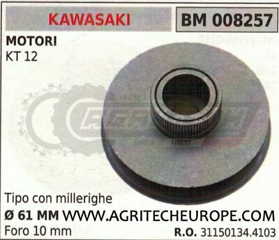 31150134 PULEGGIA AVVIAMENTO MOTORE KAWASAKI KT 12 MILLERIGHE