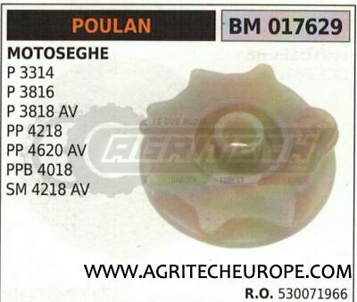 530071966 PULEGGIA AVVIAMENTO MOTOSEGA POULAN P 3314 3816 3818AV PP 4218 4620AV