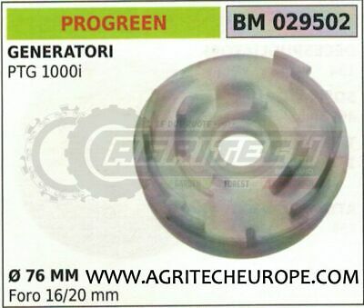 PULEGGIA AVVIAMENTO MOTOGENERATORE GRUPPO PROGREEN GREENCUT PTG 1000i Ø76