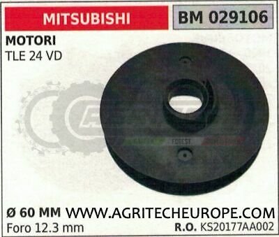 KS20177AA002 PULEGGIA AVVIAMENTO MOTORE MITSUBISHI TLE 24 VD Ø60
