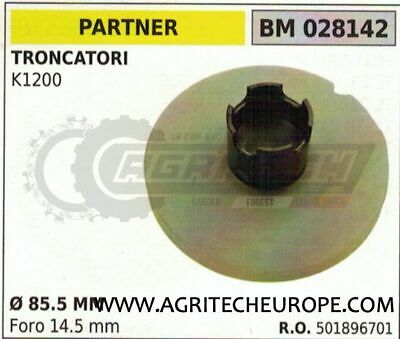 501896701 PULEGGIA AVVIAMENTO TRONCATORE PARTNER K 1200 Ø85.5