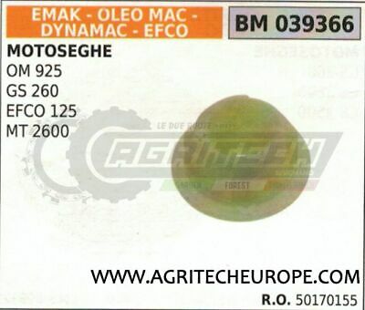 50170155 PULEGGIA AVVIAMENTO MOTOSEGA OLEOMAC OM 925 GS 260 EFCO 125 MT 2600