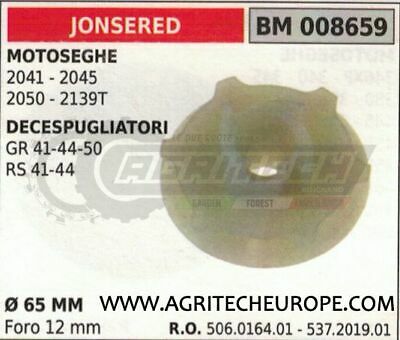 506016401 PULEGGIA AVVIAMENTO MOTOSEGA JONSERED 2041 2045 2050 2139T Ø65
