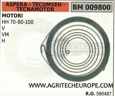 590487 MOLLA AVVIAMENTO MOTORE ASPERA TECUMSEH TECNAMOTOR HH 70 80 100 V VM H