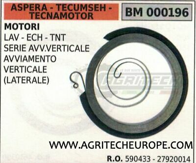 2790014 MOLLA AVVIAMENTO MOTORE ASPERA TECUMSEH TECNAMOTOR SERIE LAV ECH TNT
