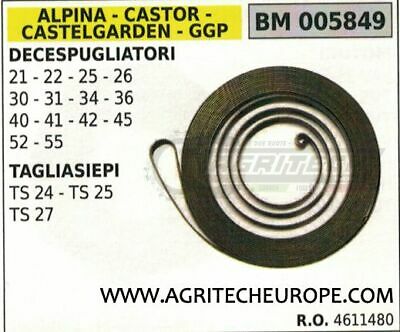 4611480 MOLLA AVVIAMENTO DECESPUGLIATORE ALPINA CASTOR CASTELGARDEN 30 31 34 36