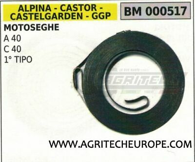 MOLLA PER AVVIAMENTO MOTOSEGA ALPINA A 40 CASTOR C 40 I TIPO
