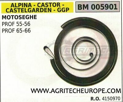 4150970 MOLLA PER AVVIAMENTO MOTOSEGA ALPINA CASTOR CASTELGARDE PROF 55 56 65 66
