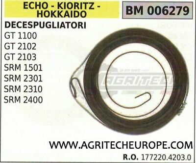 17722042030 MOLLA AVVIAMENTO DECESPUGLIATORE KIORITZ HOKKAIDO ECHO GT 1100 2102