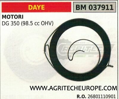 26801110901 PULEGGIA AVVIAMENTO MOTORE DAYEE DAYE DG 350 OHV 98.5cc